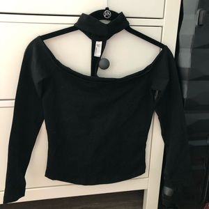 American Apparel Choker Long Sleeve